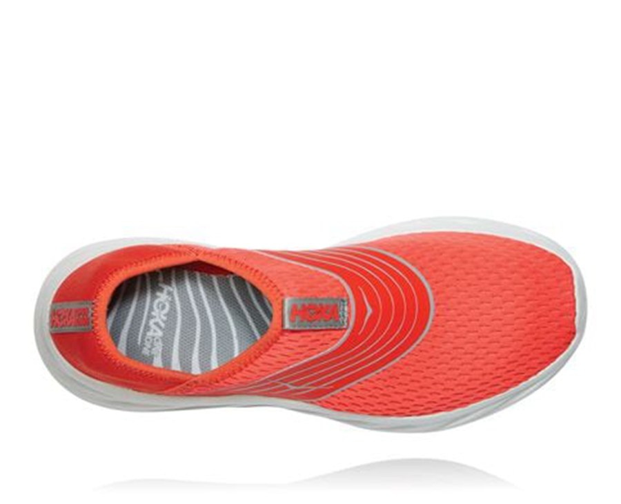 Sandalias Hoka One One Hombre Rojos - Ora Recovery - MUGB96578